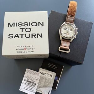 Saturn Omega x Swatch MoonSwatch